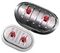 Лючок CAD 400х300/D400 мм (Red) для круглых воздуховодов, ревизионный накладной