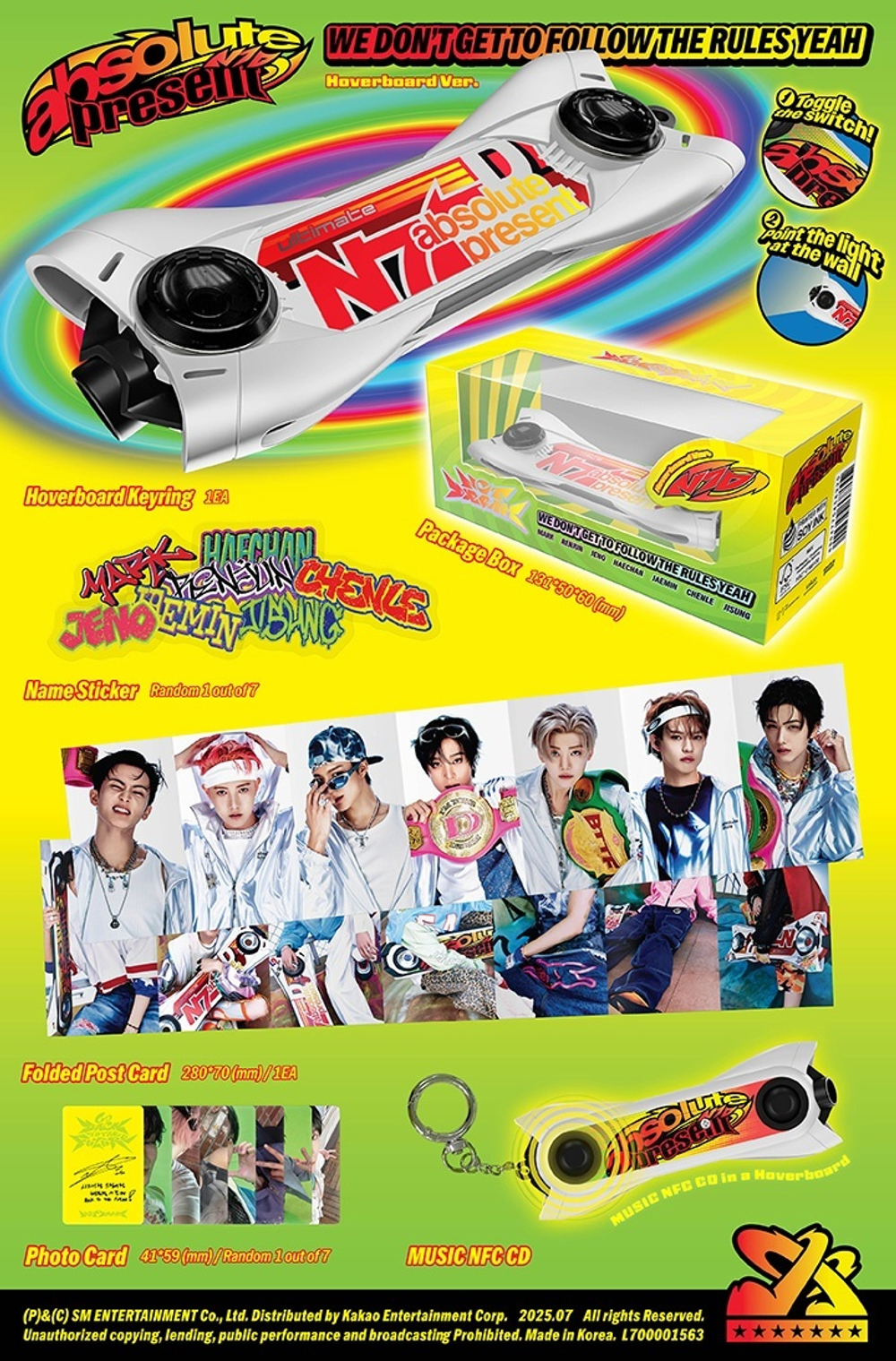 [Альбом] NCT DREAM - Go Back To The Future (Hoverboard Ver.) (SMART ALBUM)