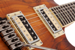 SCHECTER C-1 EXOTIC SPALTED MAPLE Satin Natural Vintage Burst
