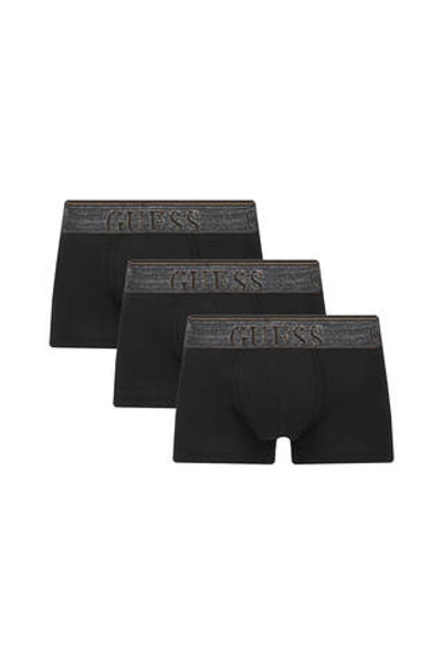 Трусики-боксеры 3шт. Guess Underwear - черный(U4RG33 K6YW0)
