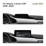 Магнитола для Mazda 3 BP 2019-2023 (ШГУ с монитором) - Teyes LUX ONE 360 монитор 12.3", Android 10, Быстрая, CarPlay, 4G SIM-слот, 4 камеры в комплекте