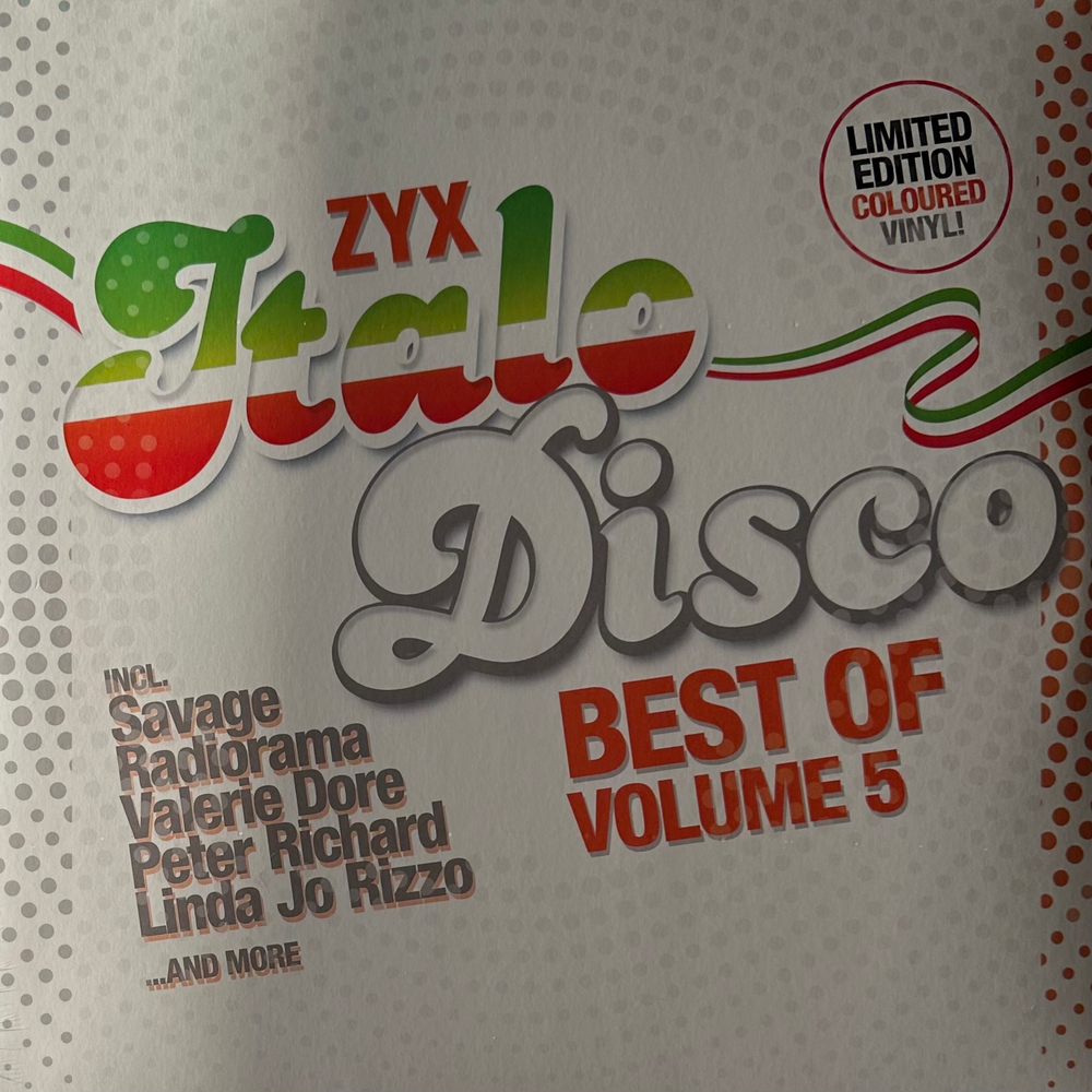 Сборник Italo Disco - Best Of - Volume 5 2LP (Германия 2023г.) Orange/Grey