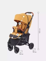 Коляска детская MOWBaby "SMART" MB101 Ginger