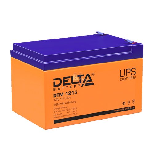Аккумулятор Delta DTM 1215 (AGM)