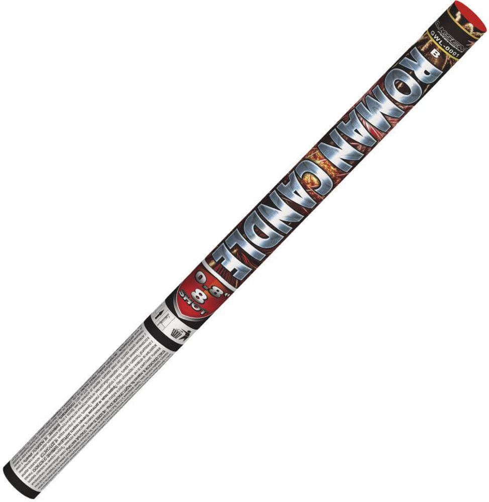 Roman candle (GWL-0001B) от Maxsem, 8 выстрелов, калибр 20 мм