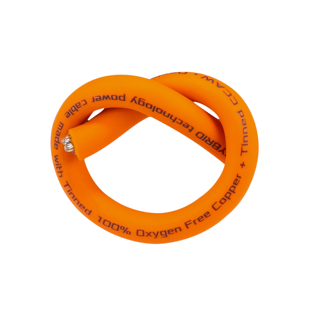 RAVEN POWER CABLE 8 GA ORANGE