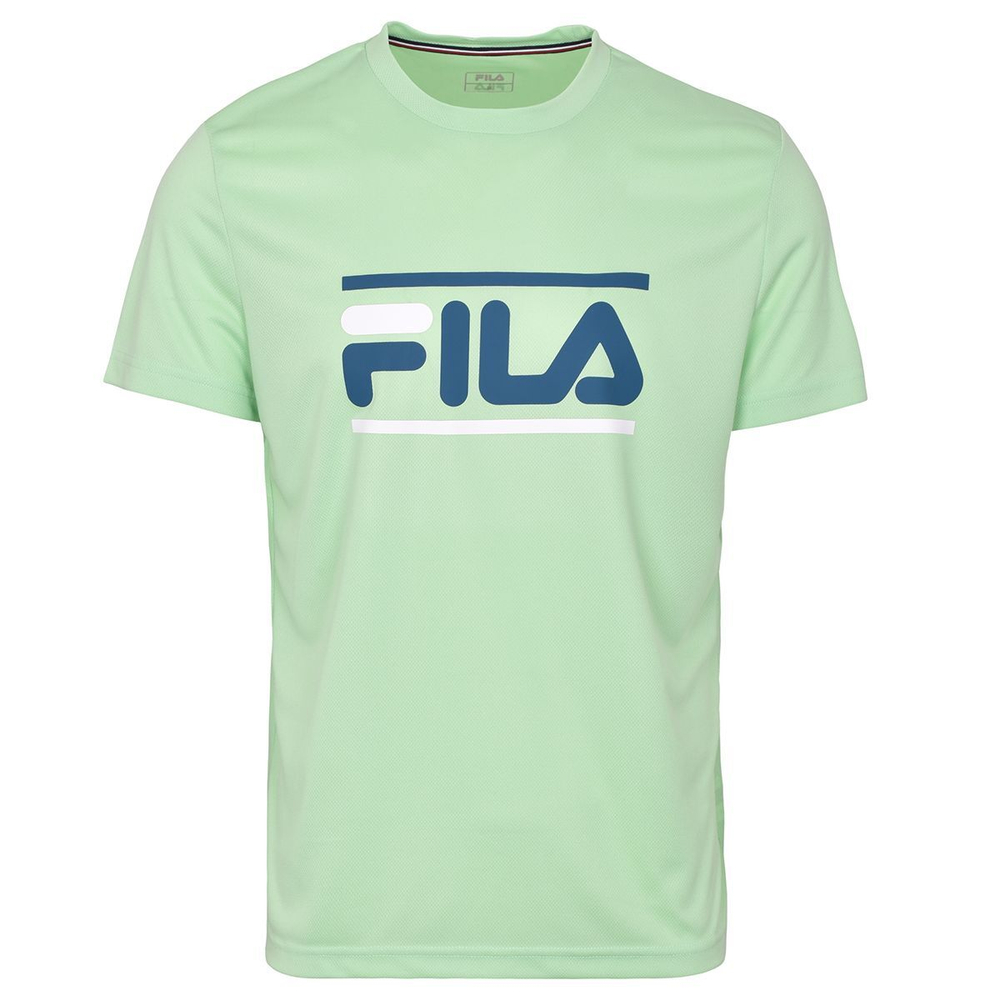 Мужская теннисная футболка Fila T-Shirt Emilio - зеленый