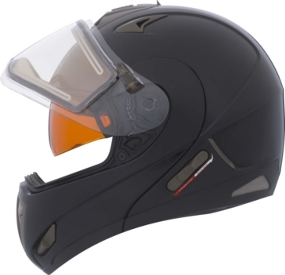 Шлем снегоходный CKX TRANZ RSV EDL SOLID, чёрный