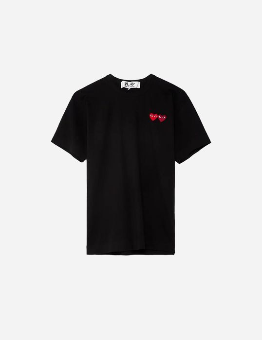 Comme des Garçons PLAY Double Heart T-Shirt