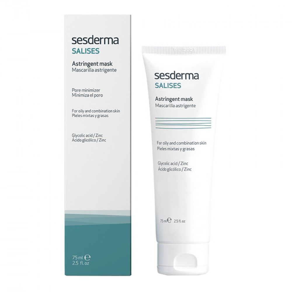 Вяжущая маска SESDERMA Salises Astringent Mask 75мл