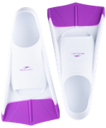 Ласты тренировочные Pooljet White/Purple, XL