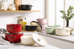 KitchenAid Чугунная кастрюля 26 см 5,2 л розовая EAN 4894871026407