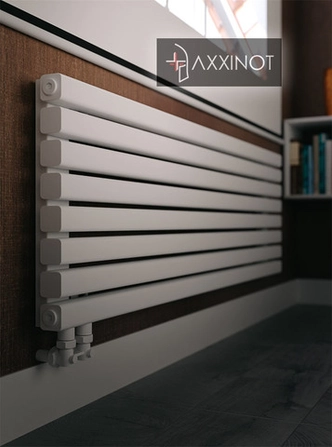 Axxinot Fortalla Z 1000 - горизонтальный трубчатый радиатор шириной 1000 мм, белый