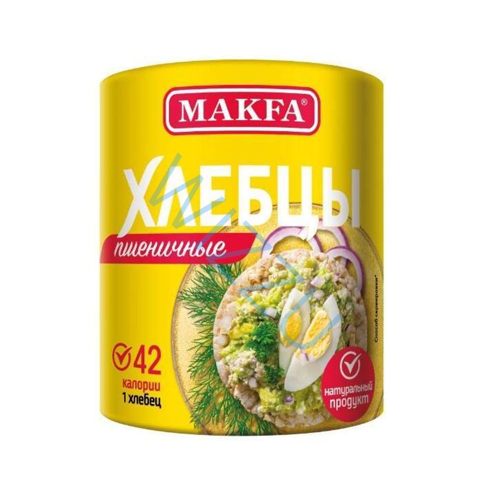 Хлебцы пшеничные 30*100гр