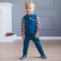 Жилетка Гарвард "Индиго"