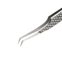 Пинцет L-45 Diamond Silver Be Happy