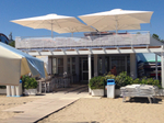 Зонт профессиональный телескопический 6х6 м Scolaro Capri Starwhite, белый, белый