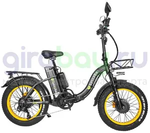 Электровелосипед Syccyba F11 Pro Dual 48V/23Ah (полный привод) - Желтый обод фото №5