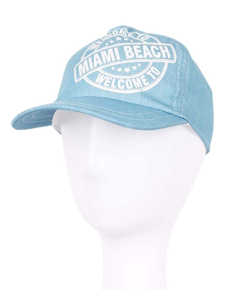 Светло-голубая бейсболка Trestelle "MIAMI BEACH"