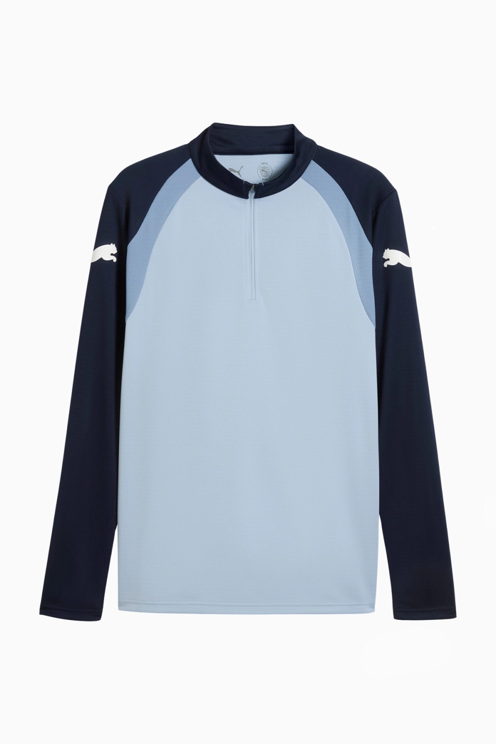 Кофта Puma IndividualFINAL 1/4 Zip Top - синий