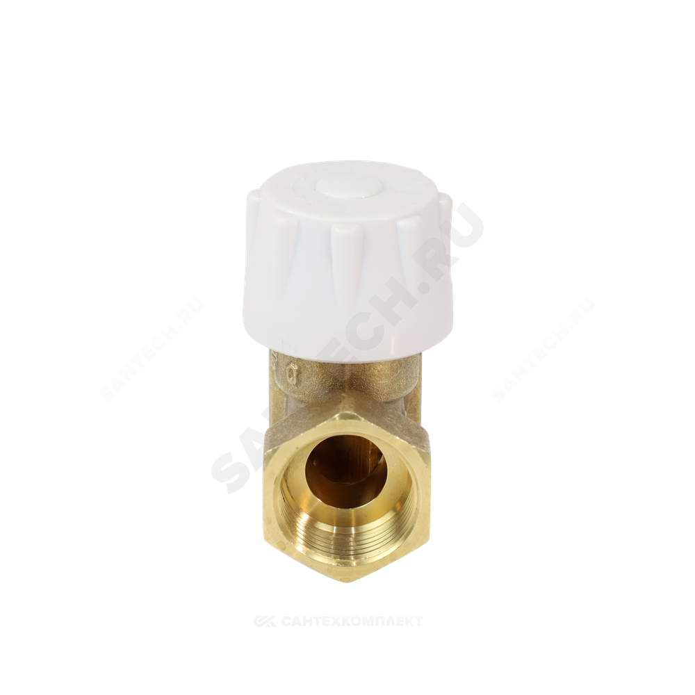 Кран двойной регулировки Ду 15 Ру10 аналог КРДП 1060 Aquasfera 1060-01