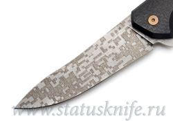 Нож CKF CUSTOM ELF (S35VN, титан-карбон, подшипники)фотография - 3