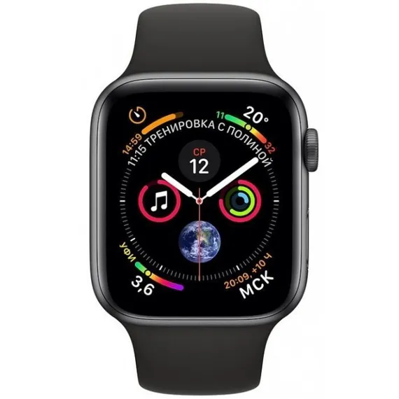 Apple Watch Series 4 Aluminium 40мм, «серый космос»