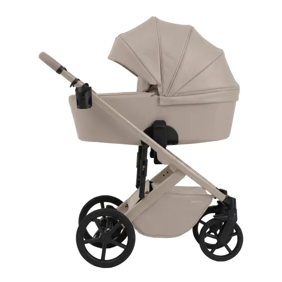 Коляска 2 в 1 SBL Dolce Cream Leather