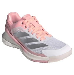 Женские кросовки для Padel Adidas Crazyquick Boost Padel W - cloud white/silver metallic/frozen turbo
