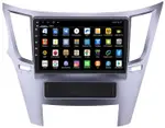 Магнитола для Subaru Legacy, Outback 2009-2015 (левый руль) - Parafar PF794XHD на Android 13, CarPlay, 4G SIM-слот