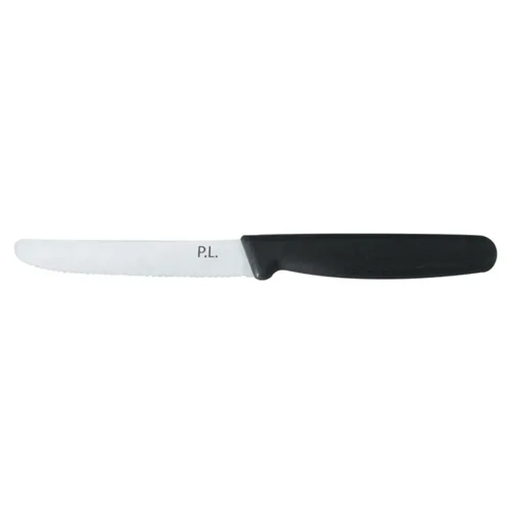 Нож PRO-Line для масла 16 см волнистое лезвие черная ручка P.L. Proff Cuisine
