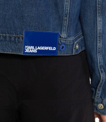 Джинсовая куртка Karl Lagerfeld Jeans - голубой(240J1404)