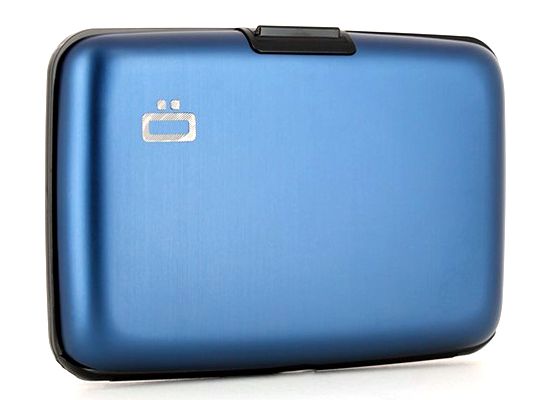 Кошелек алюминиевый Smart Case Темно-синий
