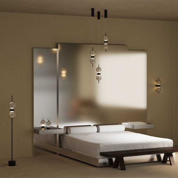 Настенный светильник Maytoni Modern Double Moon MOD478WL-L8B3K