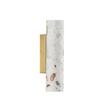 Настенный светодиодный светильник из терраццо 12W 3000K 7012/12WL белый L-VISION Terrazzo Odeon Light