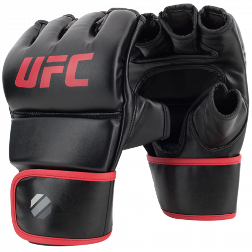 UFC Перчатки MMA тренировочные 6 унций чёрные L/XL
