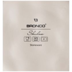 САЛАТНИК BRONCO "SHADOW" 17,5*6 СМ 750 МЛ БЕЖЕВЫЙ (МАЛ.УП.=4ШТ./КОР=32ШТ.)