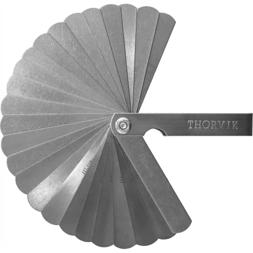 Комплект щупов 25 пластин THORVIK TG25