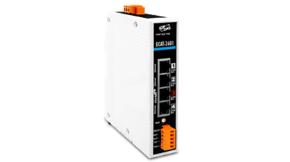 ECAT-2601: шлюз EtherCAT — Modbus/OPC UA с функциями ведущего устройства EtherCAT