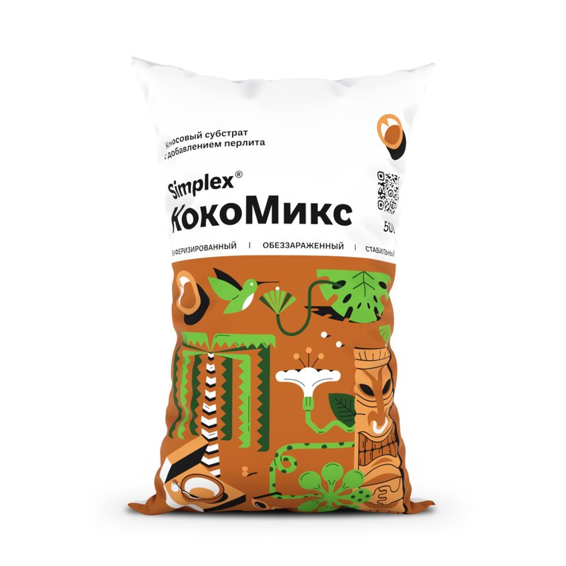Кокосовый субстрат Simplex CocoMix 50 л