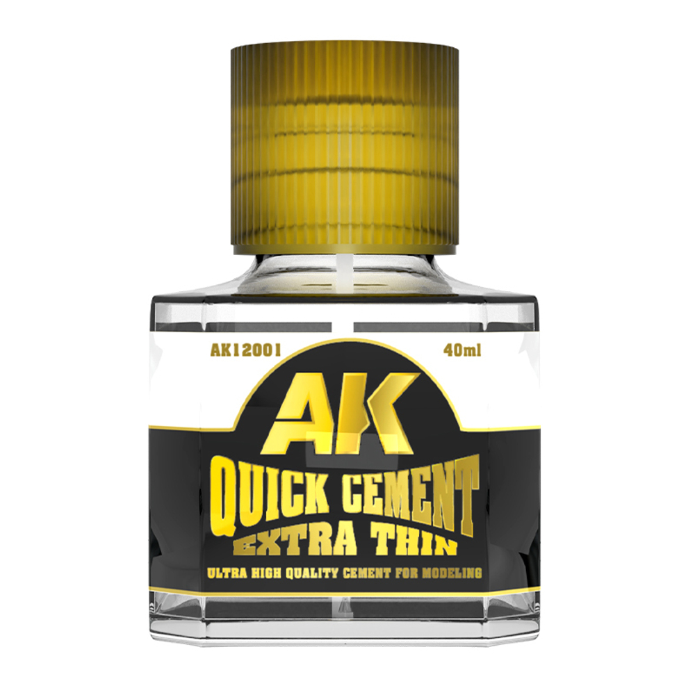 Клей для моделирования AK Interactive - Quick Cement Extra Thin (Glue)