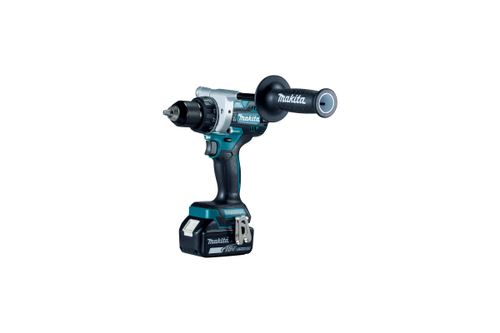 Аккумуляторная дрель-шуруповерт Makita LXT BL 18 В, 13 мм, 130/65 Нм, 2x5.0 Ач, ЗУ, Makpac DDF486RTJ