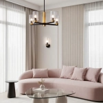 Настенный светильник (бра) Ombre FR2051WL-01BBS1, E14х1. TM Maytoni