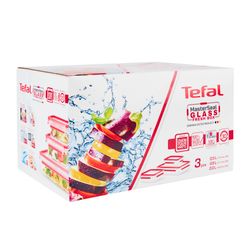 Набор контейнеров Tefal Masterseal Glass 3 предмета N1050910