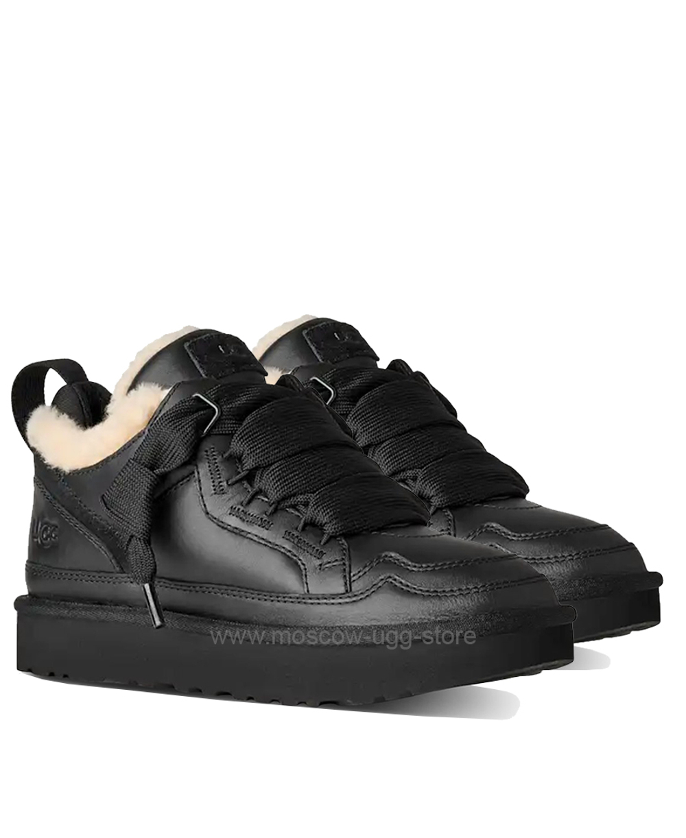 MEN'S LOWMEL TRAINER - Leather Black