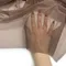 Корсетная cетка кофе средне-мягкая (метражом), Турция