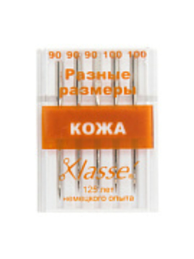 Иглы для БШМ кожа 90 & 100 A6140/MIX Klasse