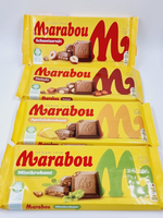 Marabou Шоколад молочный микс четыре вкуса (200х4) 800 г (Швейцария)