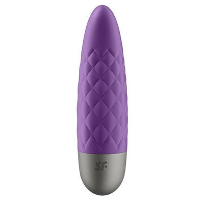 Фиолетовый мини-вибратор Ultra Power Bullet 5 (Цвет: фиолетовый)