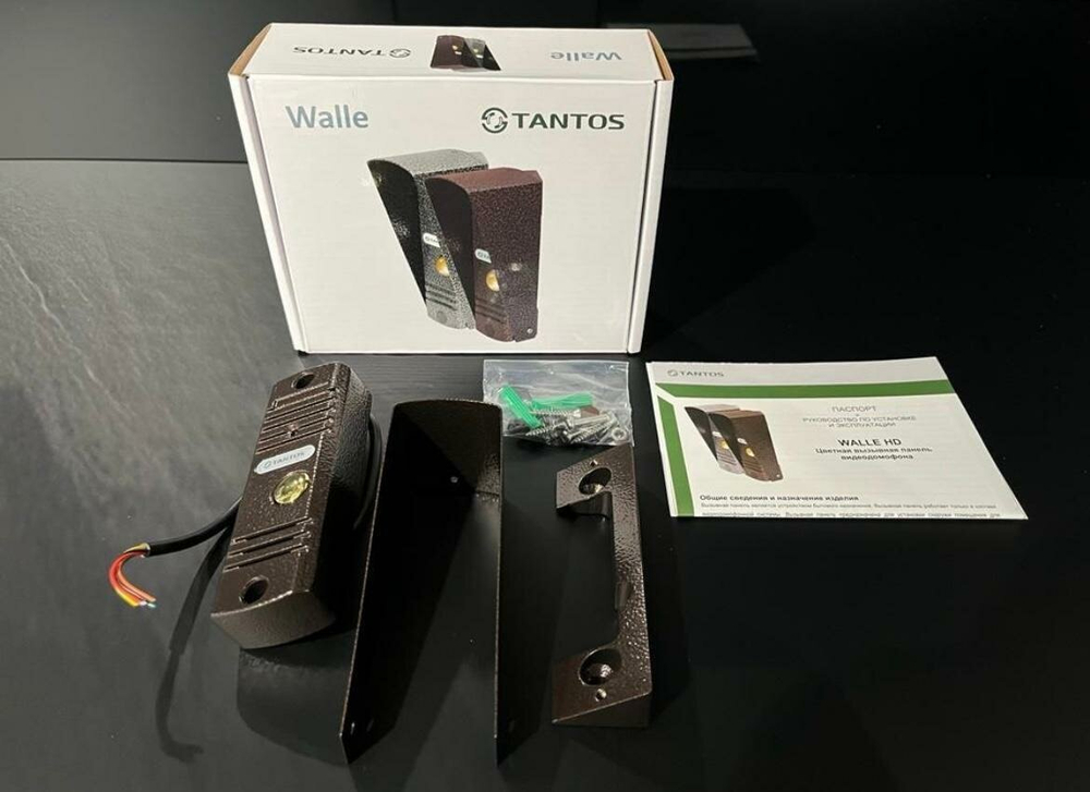 Вызывная панель Tantos WALLE медь